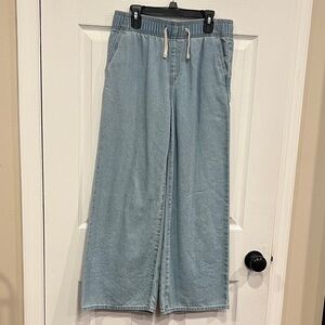 Old Navy Light Blue Flare Jeans girls size 14.